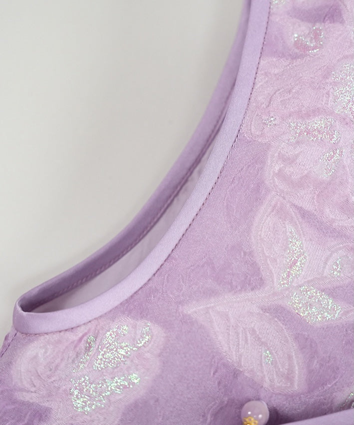 Lilac Serenade Cheongsam