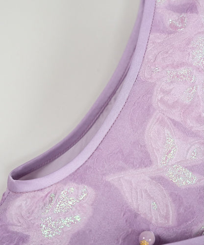 Lilac Serenade Cheongsam