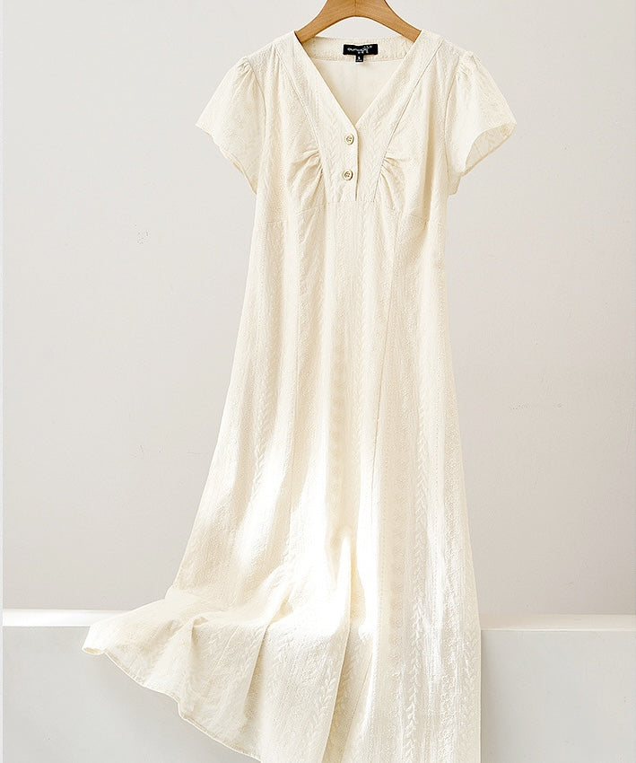 Amelie Broderie Dress