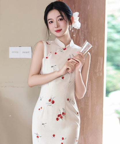 Cheongsam Peonia di Mezzanotte