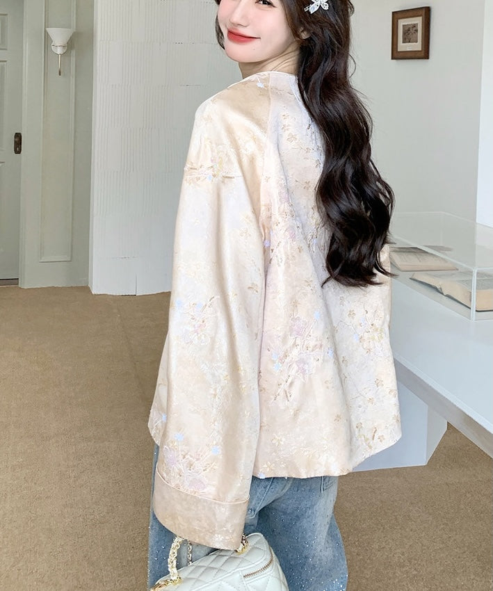 Champagne Blossom Cheongsam Jacket