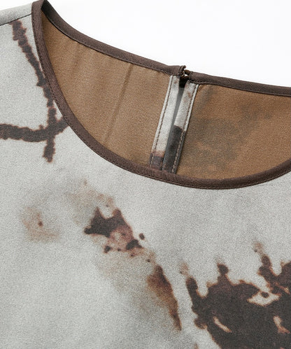 Willow Ink Silk Dress