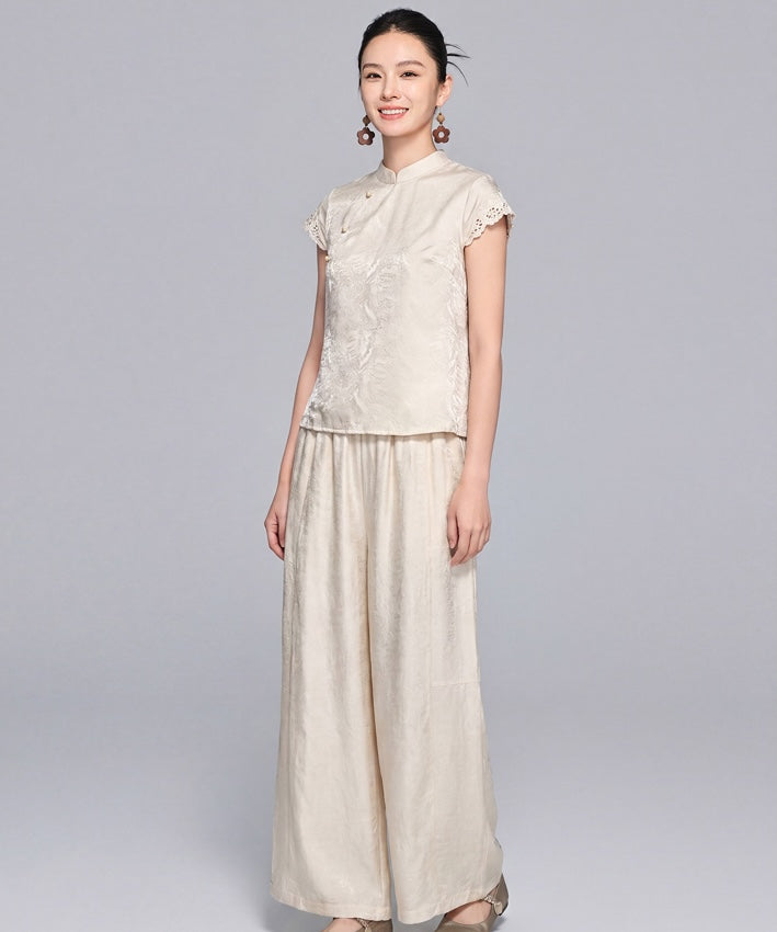Verona Grace Cheongsam Top & Pants Set