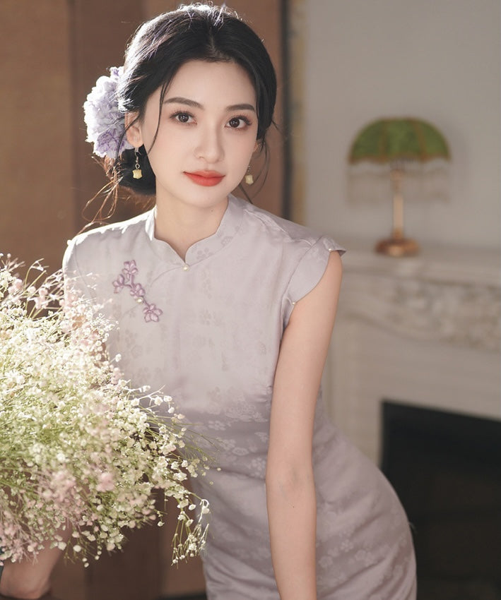 Lilac Reverie Cheongsam