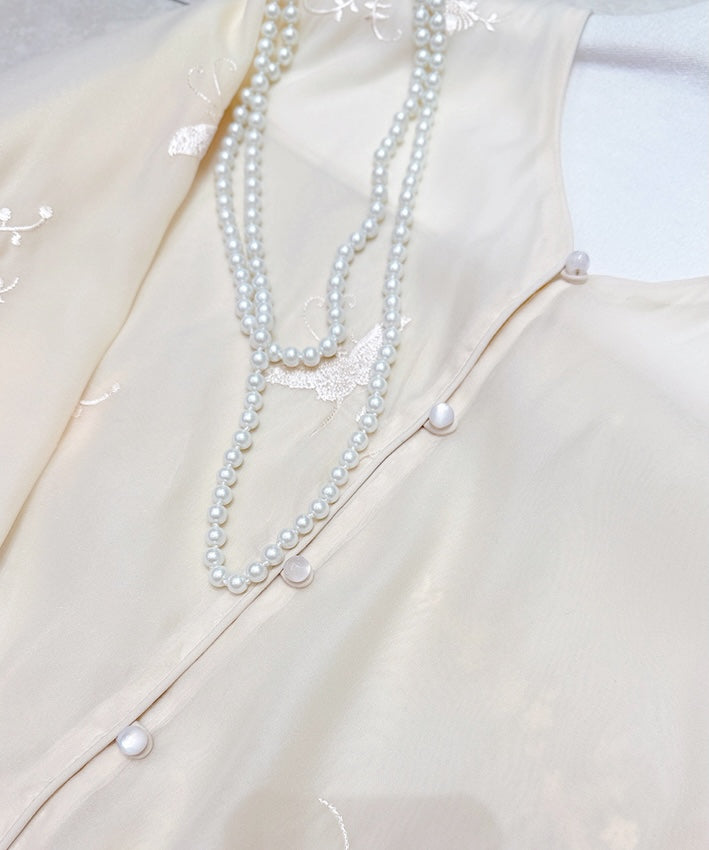 Ensemble cheongsam Serena Pearl