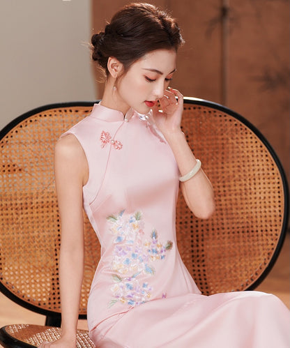 Pink Pearl Blossom Cheongsam