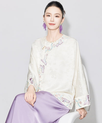 Orchid Veil Silky Top