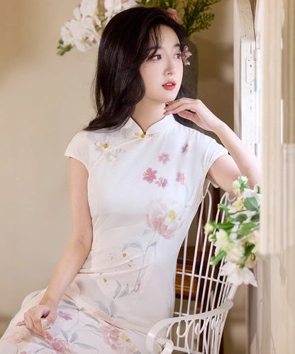 Ivory Blossom Cheongsam