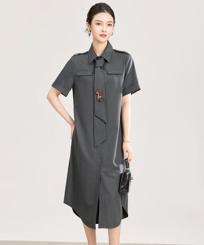 Ember Horse Shirt Dress