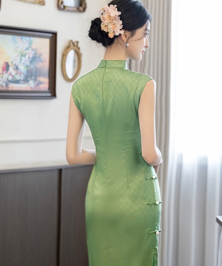 Spring Jade Cheongsam