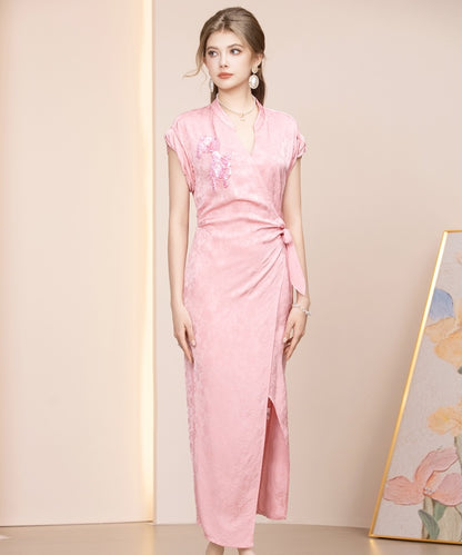 Orchid Wrap Dress