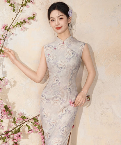 Lavender Rose Cheongsam