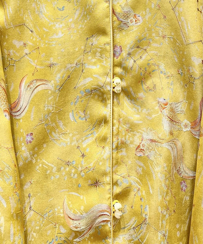 Blush Satin Cheongsam Jacket Top