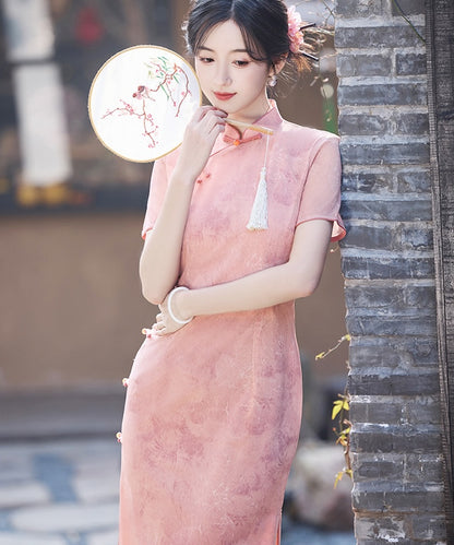 Xiao Fen Fen Pink Cheongsam