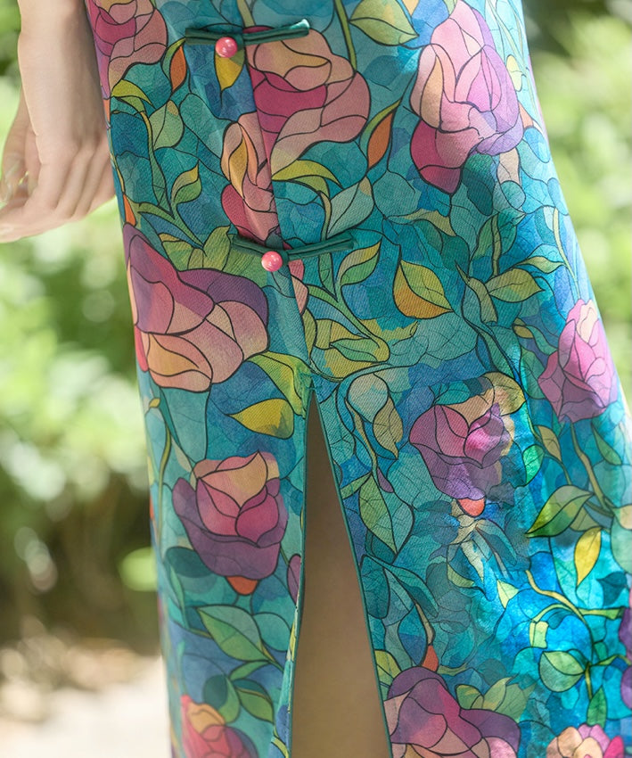 Rosavelle Mosaic Cheongsam