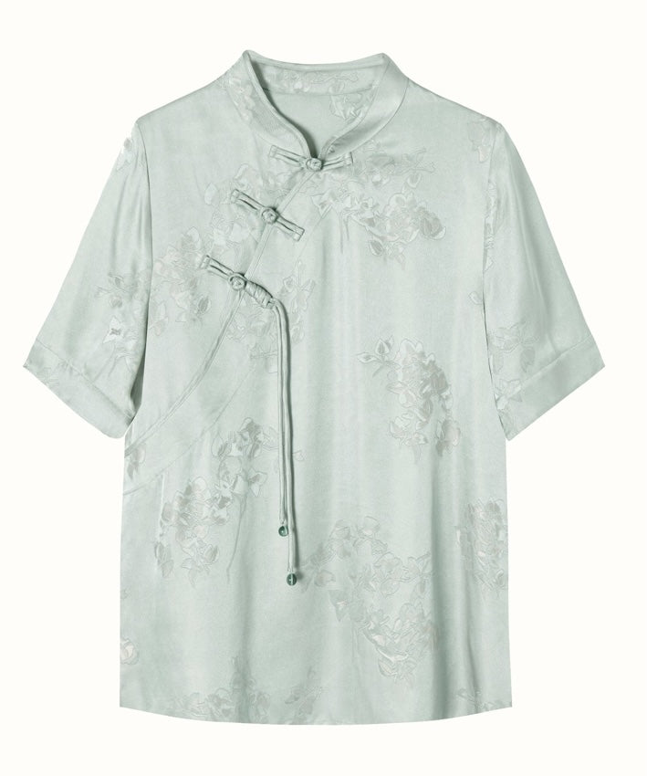 Light Jade Cheongsam Top