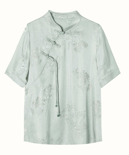 Light Jade Cheongsam Top