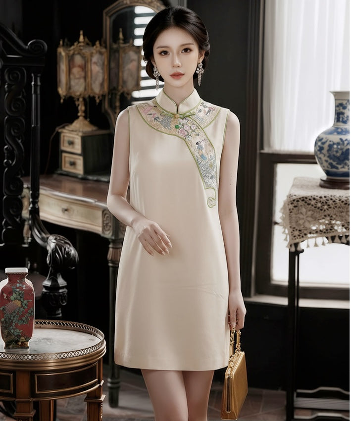Jade Courtyard Petite Cheongsam