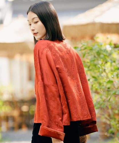The Prosperity Red Cheongsam Jacket
