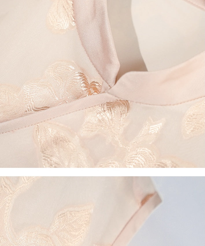 Chuer's Silk Cheongsam Dress