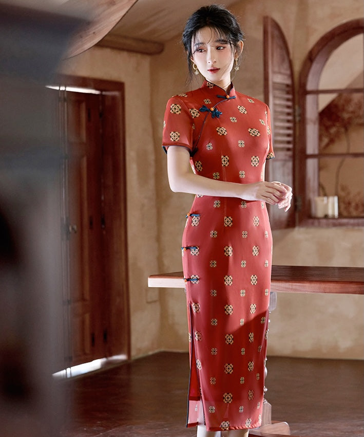 Palace Red Cheongsam