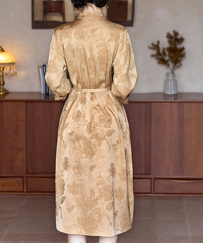 Lady Wen's Mandarin Collar Dress