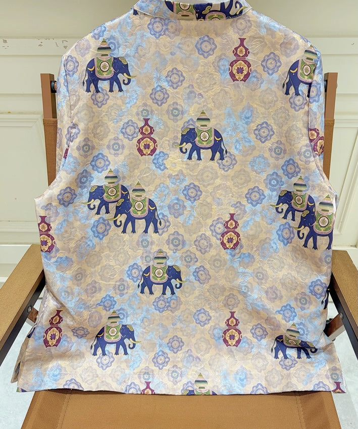 Celestial Caravan Cheongsam Blouse