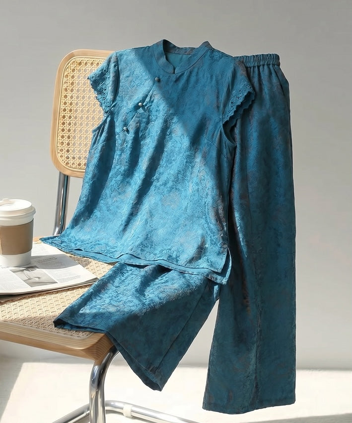 Verona Grace Cheongsam Top & Pants Set