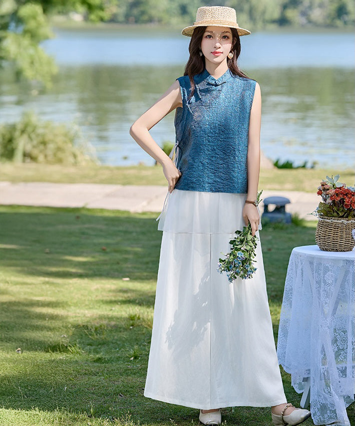 Ensemble Haut et Pantalon Azure Whisper