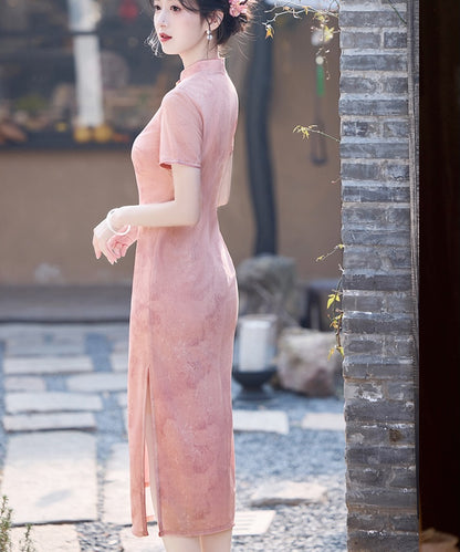 Xiao Fen Fen Pink Cheongsam