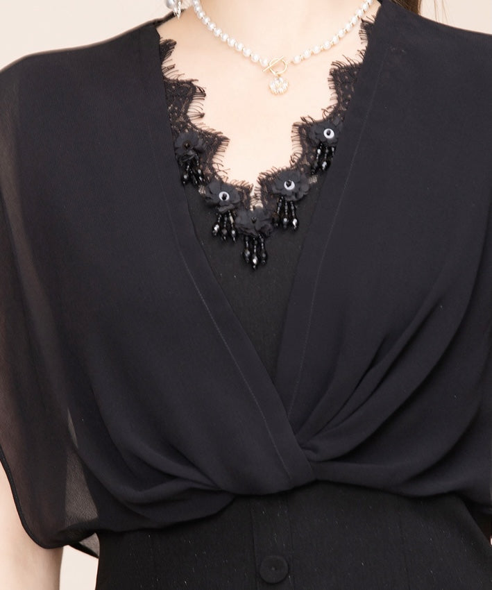 Draped Élan Dress