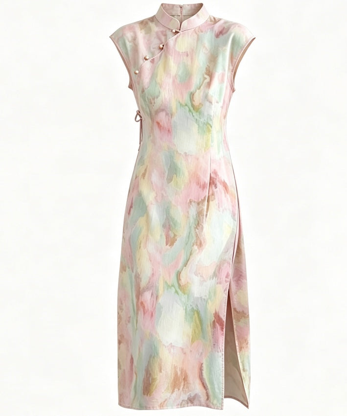 Mariposa Watercolor Cheongsam