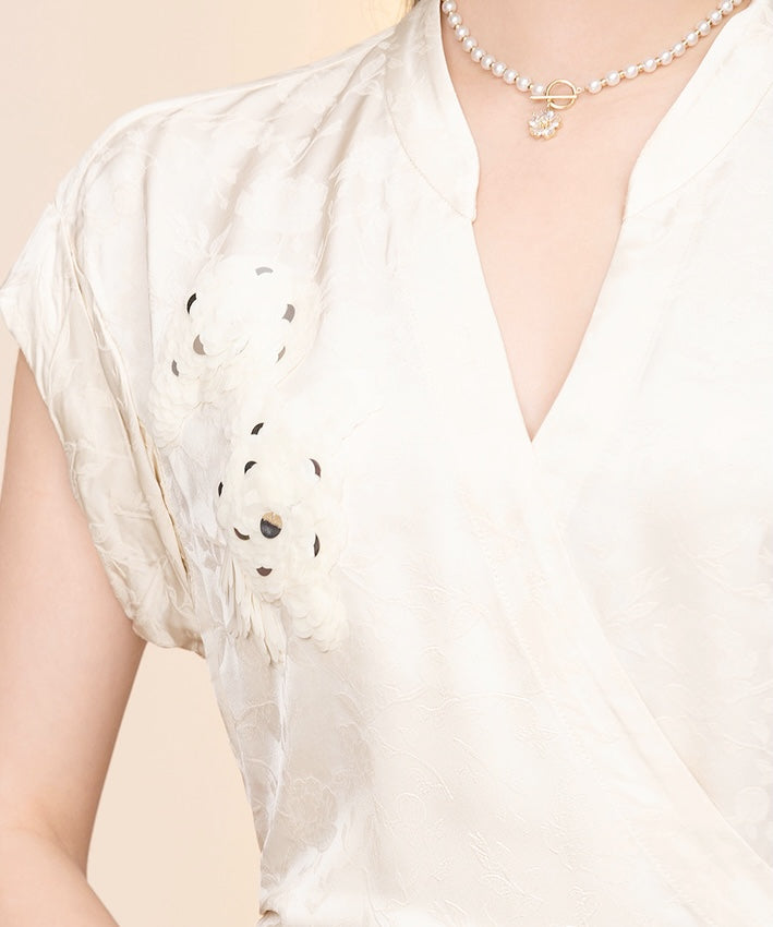 Orchid Wrap Dress