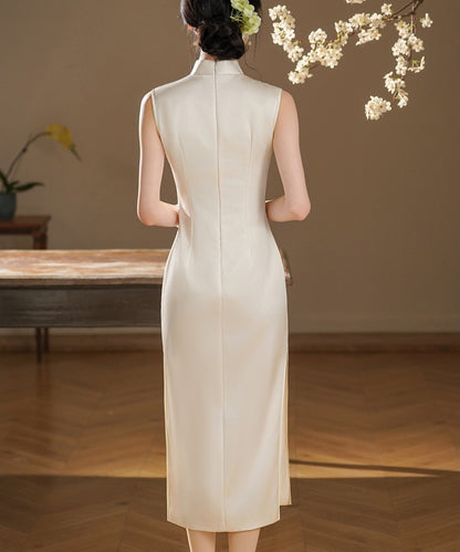 Golden Magnolia Cheongsam