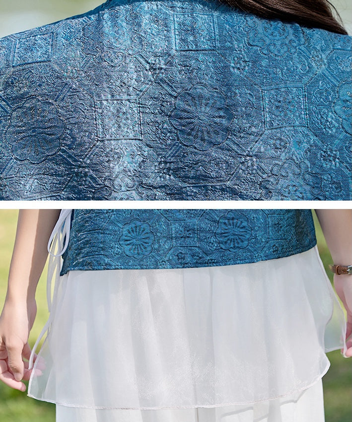 Ensemble Haut et Pantalon Azure Whisper