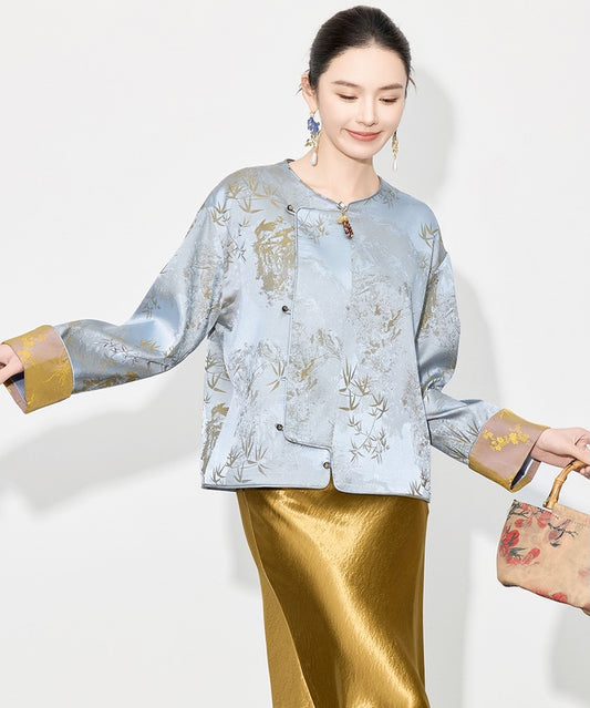 Lady Xiyan Jacquard Top Jacket