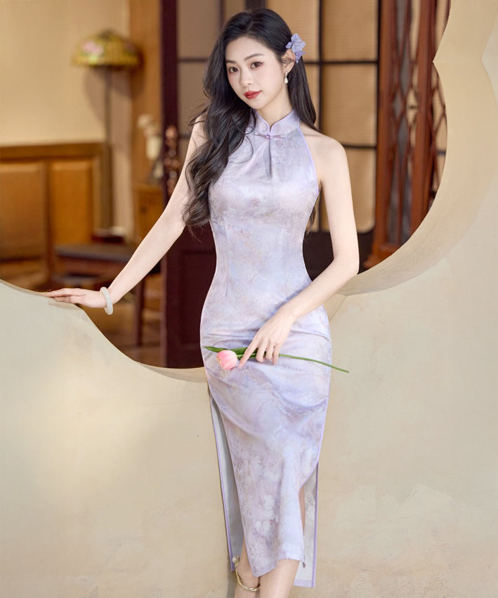 Shufei Halterneck Cheongsam
