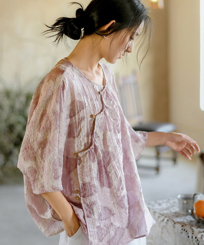 Willow Mist Modern Oriental Top