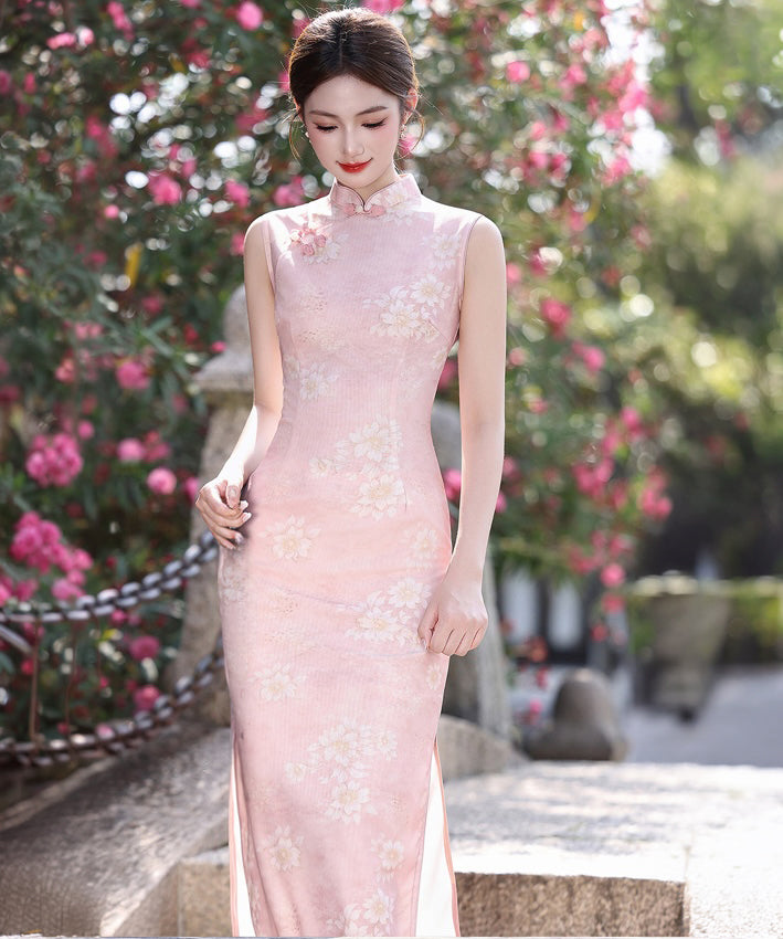 Midnight Peony Cheongsam