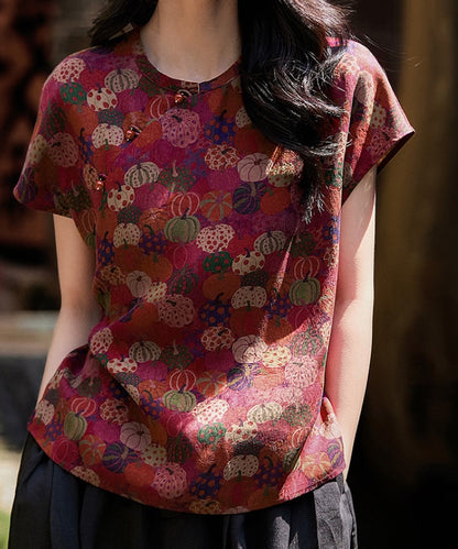 Áo kiểu phương Đông lụa Golden Reverie  
