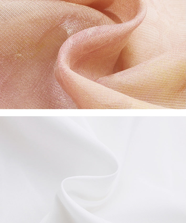 Alora Apricot Cheongsam Set