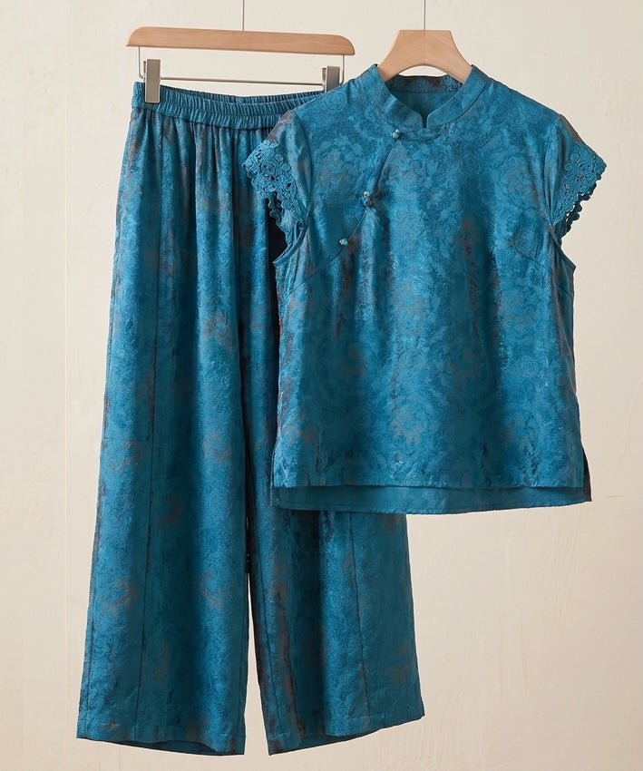Verona Grace Cheongsam Top & Pants Set