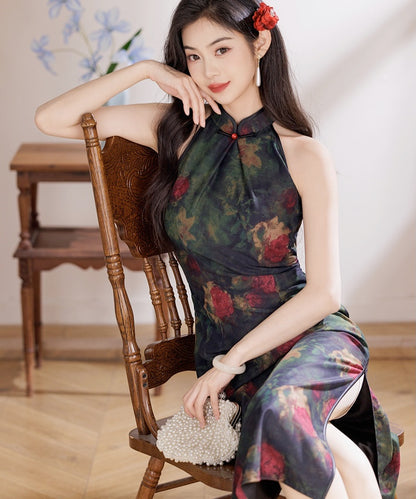 Verdant Rose Cheongsam