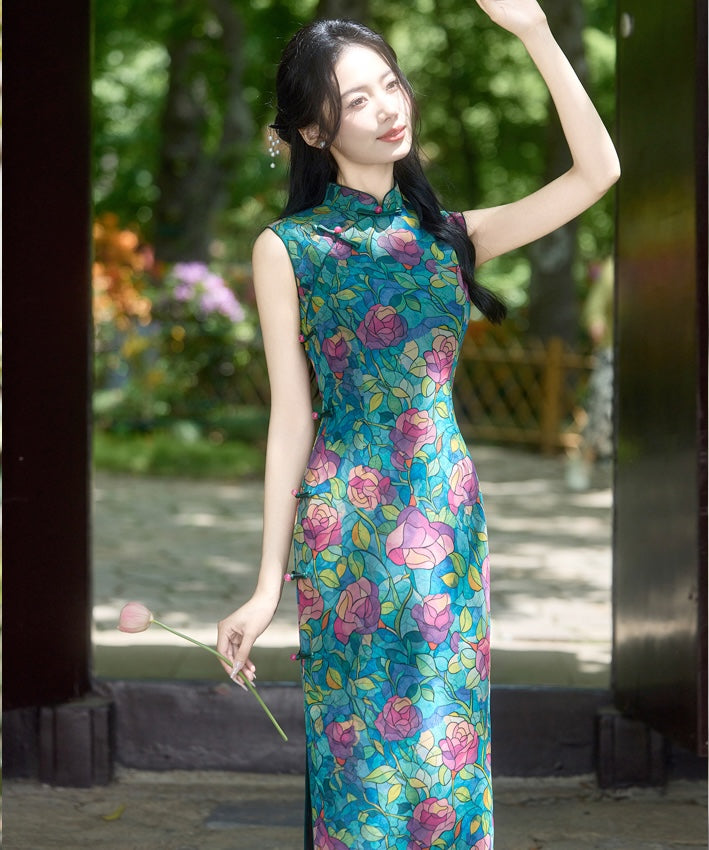 Rosavelle Mosaic Cheongsam