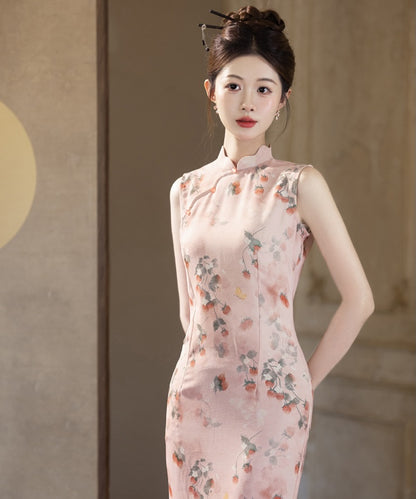 Strawberry Blush Cheongsam