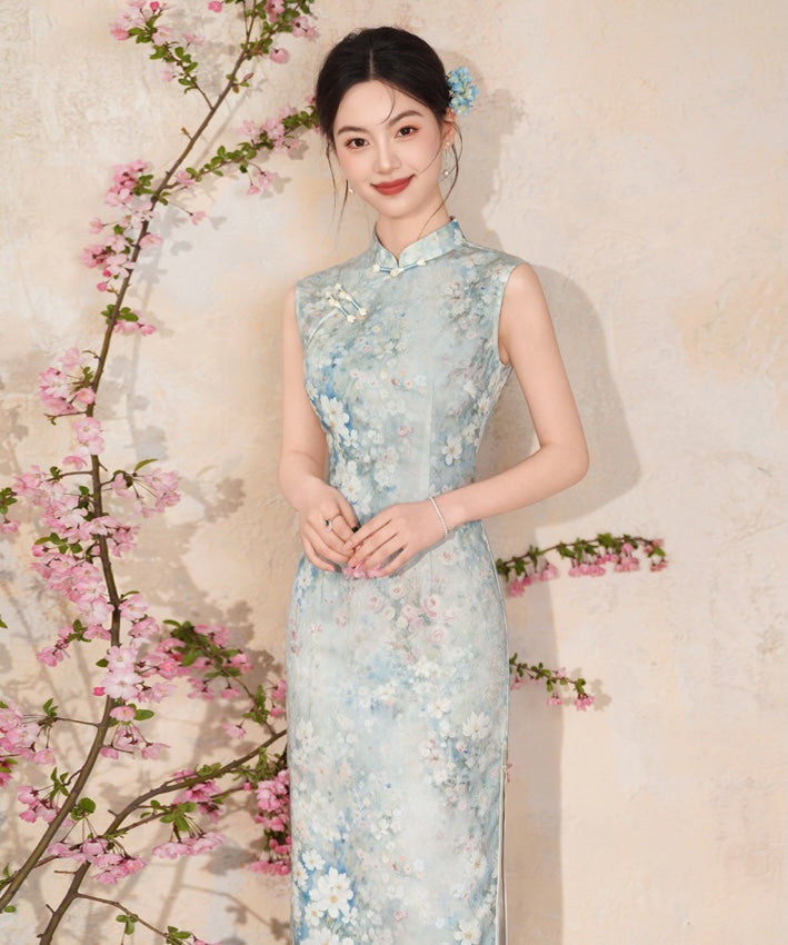 Bluebell Blossom Cheongsam