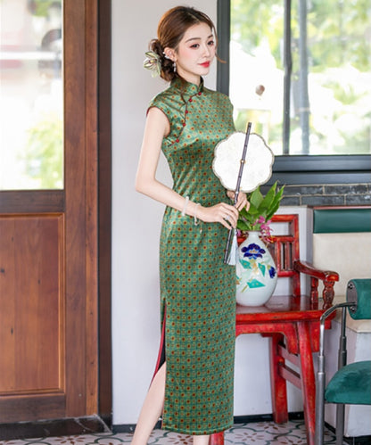 Jade Mosaic Cheongsam