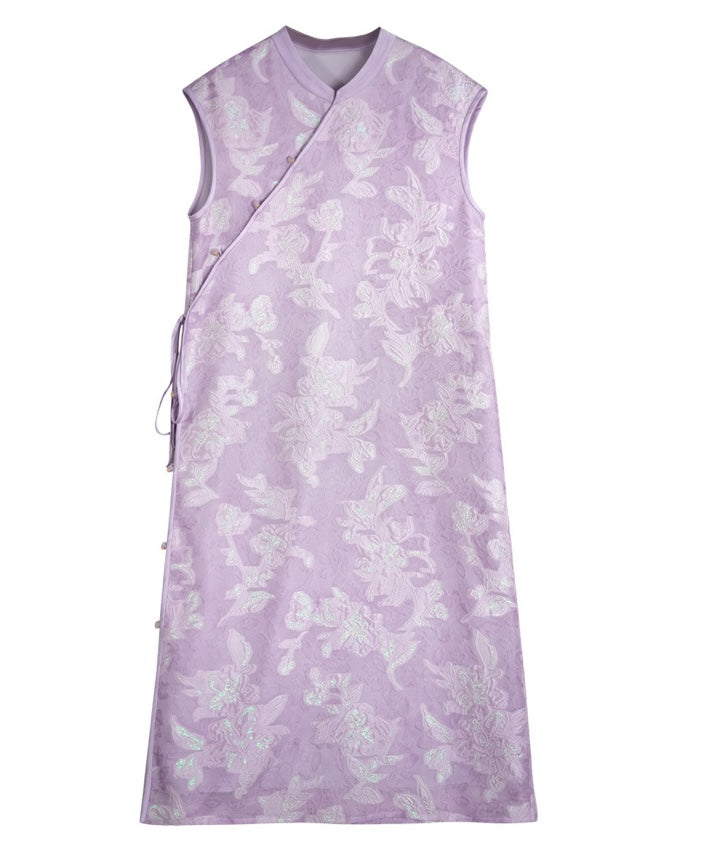 Lilac Serenade Cheongsam