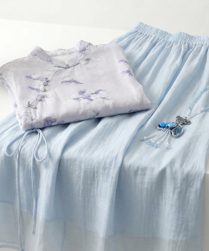Elysian Bloom Top & Skirt Set