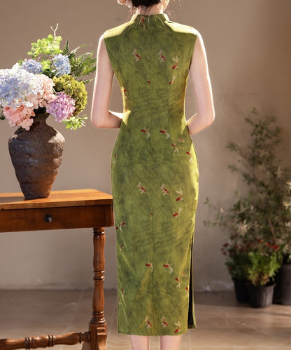 Verdant Koi Cheongsam